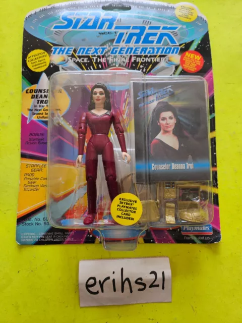 1993 Playmates Toys Star Trek The Next Generation Counselor Deanna Troi NEW