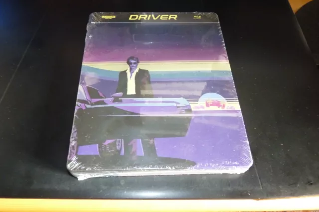 COFFRET STEELBOOK BLU-RAY 4K + BLU-RAY NEUF "DRIVER" Ryan O'NEAL Isabelle ADJANI