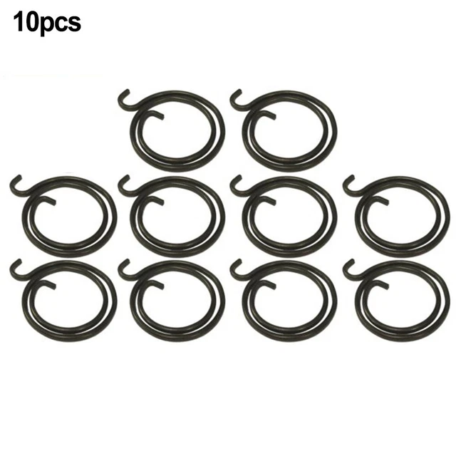 Lot De 10 Ressorts Poignée De Porte SPORTARC - Ressort Torsion 2.5 Tours Noir
