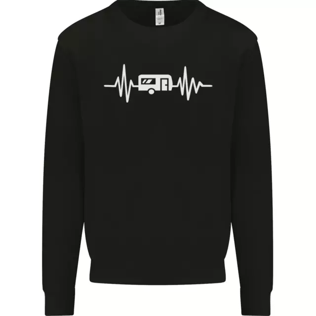 Caravan Pulse Caravan Caravanning Kids Sweatshirt Jumper