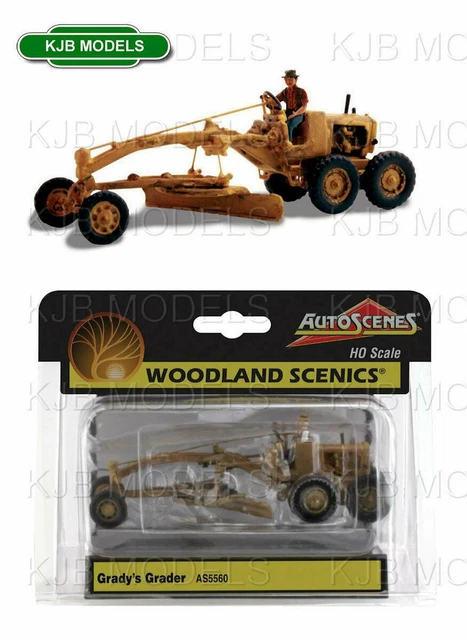 Autoscene Fritz's Front Loader With Figures - HO Scale Model Railroad Construction Vehicle By Woodland Scenics - View #13