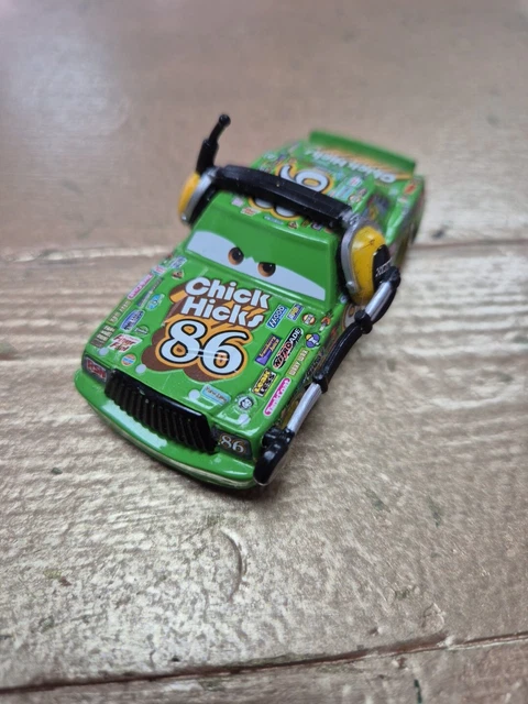 DISNEY PIXAR CARS Chick Hicks with Headset 1:55 Metal Diecast Toys ...