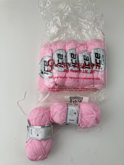 Lot De 3 Pelotes Phildar Savane - Coton N°4 Beige - 50g Chaque - Neuf