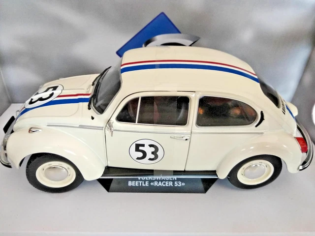 VW cox Choupette Un amour de coccinelle echelle 1/18eme Solido,longueur 22cm