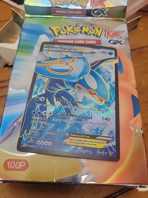 Kyogre EX, 2015 Pokemon Cards Holo Rare, Primal Clash, Full Art 155/160