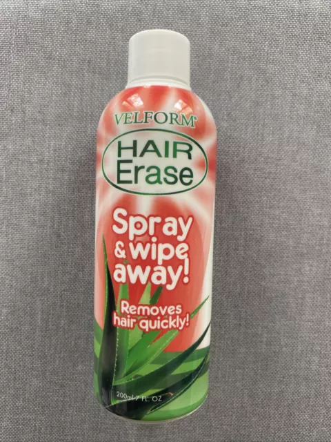 Velform Hair Erase Spray dépilatoire vaporisez et retirez spray épilateur /EBOI