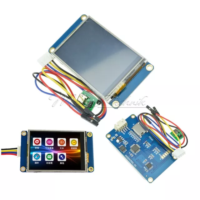 2.4" TFT LCD Display Nextion USART HMI For Raspberry Pi Cooler A+ B+ Arduino