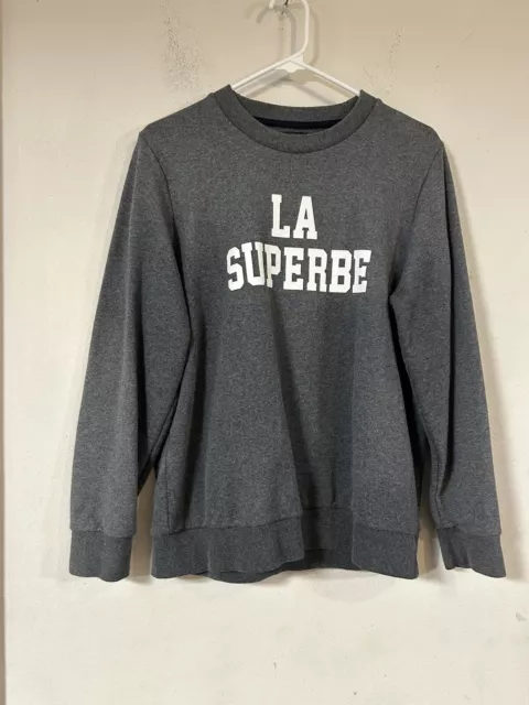Women’s Madewell x Sezane ‘La Superbe’ Pullover Crewneck Sweatshirt Size Large
