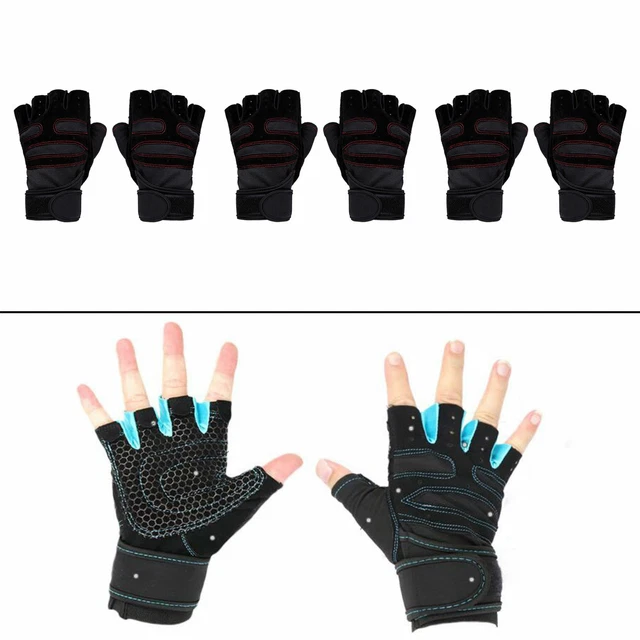 Gants de Levage de Poids Exercices Fitness Cyclisme Gym Gym Gants Femmes Hommes