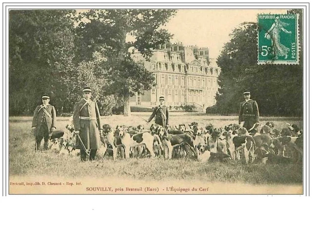 27.Souvilly.pres Breteuil.l'equipage Du Cerf