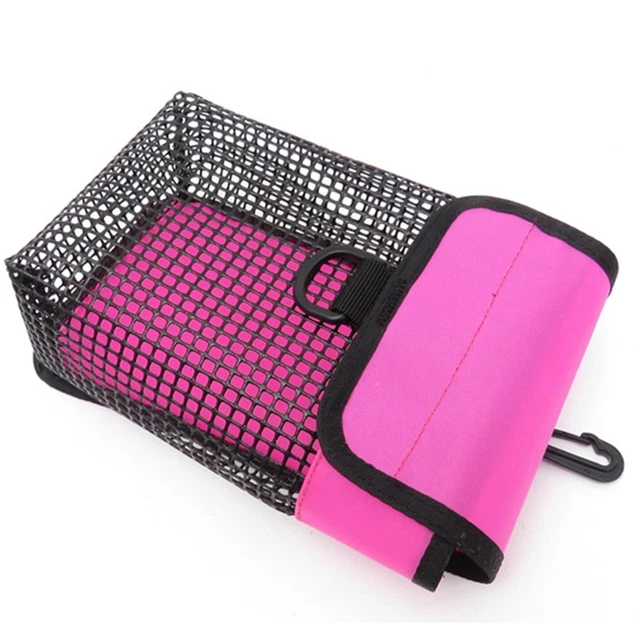 Fermeture sécurisée bobine de plongée snap et marqueur de sécurité maille b