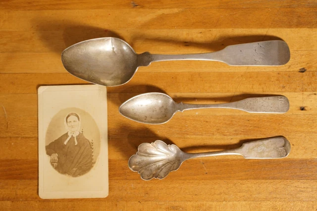 Coin Silver (.900), Silver, Antiques - PicClick CA