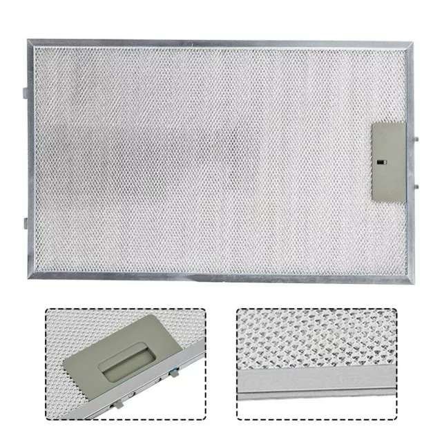 Maintain Proper Air Circulation with Silver Cooker Hood Filter 400x275x9mm