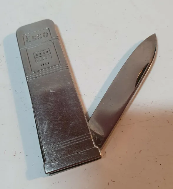 Taschenmesser in Form einer Zapfsäule, 50er/60er-Jahre Original, Automobilia