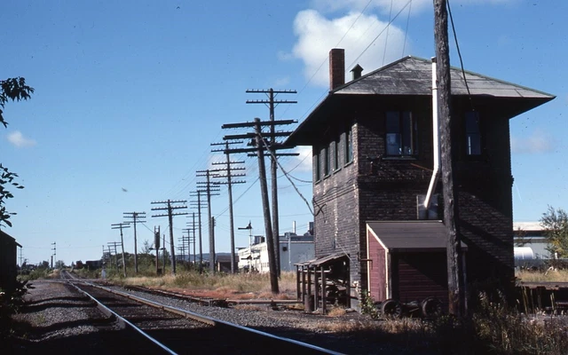DW&P Tower at Duluth,MN Orig Kodachrome Slide C125