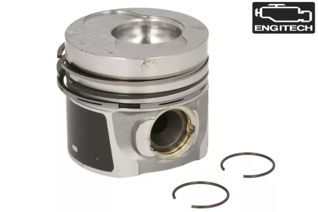 Engine Cylinder Piston With Rings Ent050009Std Engitech I