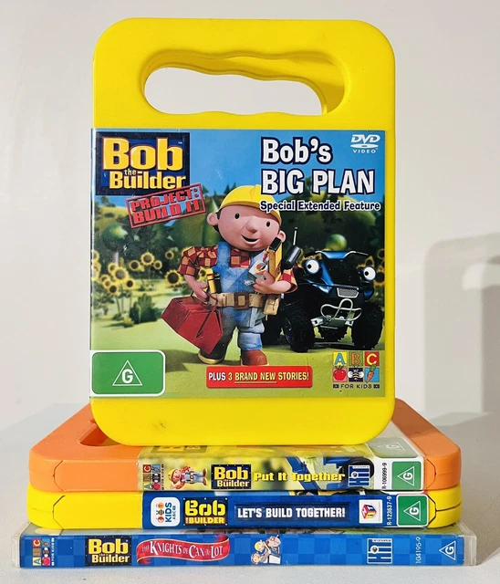 BOB THE BUILDER DVD Bundle x 4 Region 4 ABC Kids $24.95 - PicClick AU
