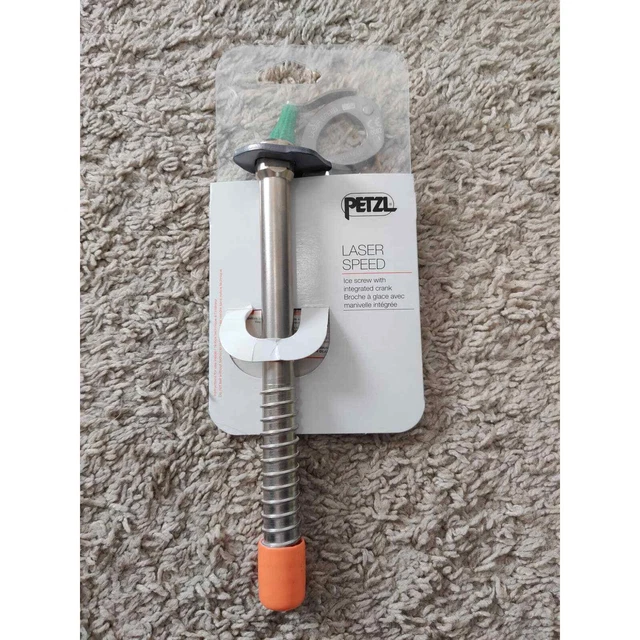 (V) Petzl BROCHE Laser Speed ICE SCREW 21cm P70A 210