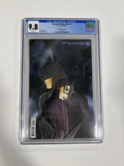 Batman Killing Time 1 Cgc 9.8 Momoko Variant White Pages Dc Comics 2022