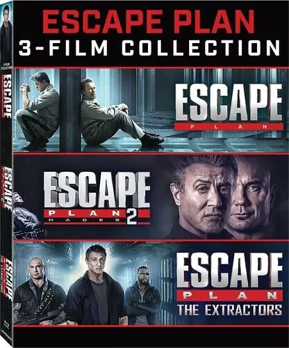 Escape Plan: 3-Film Collection [New Blu-ray]
