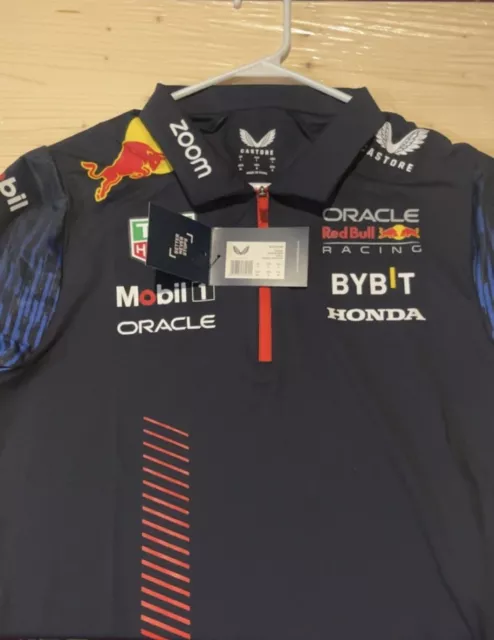 Red Bull Racing F1 Navy Team Polo Shirt 2023