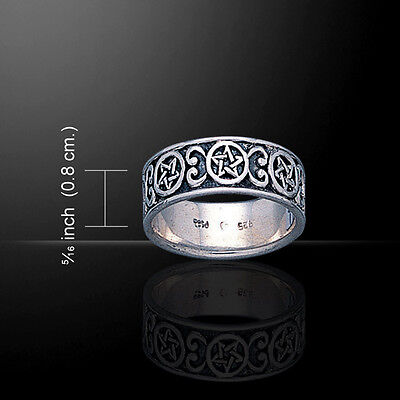 Cardo Scozzese Celtico Cardo .925 Argento Sterling Collana Gemma Peter Stone Gioielli 