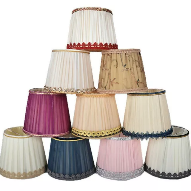 Modern Dekor Trommel Lampenschirm Texturiert Stoff Deckenlampe Tisch Stehlampe