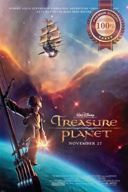 Treasure Planet 2002 Disney Original Movie Cinema Print Premium Poster