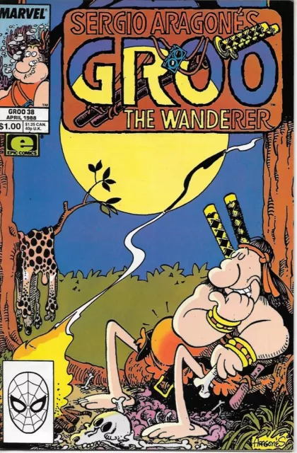 Groo the Wanderer Comic Book #38 Marvel Comics 1988 VERY HIGH GRADE UNREAD NEW