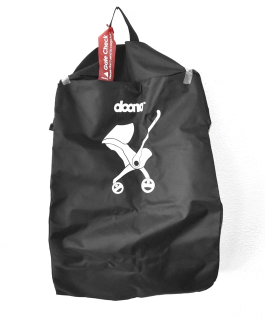 A5 NEW DOONA Black Lightweight Durable Water Repellent Car Seat Travel Bag