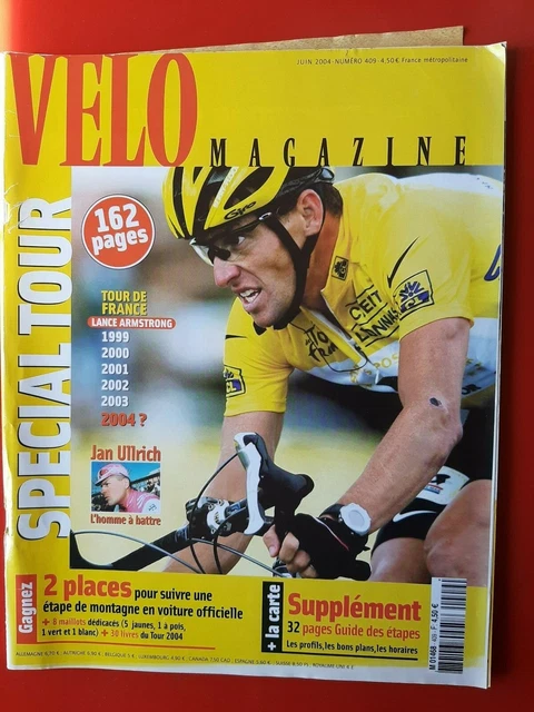 VELO MAGAZINE N°421 JUILL 2005 TOUR DE FRANCE / SPECIAL MONTAGNE / ARMSTRONG