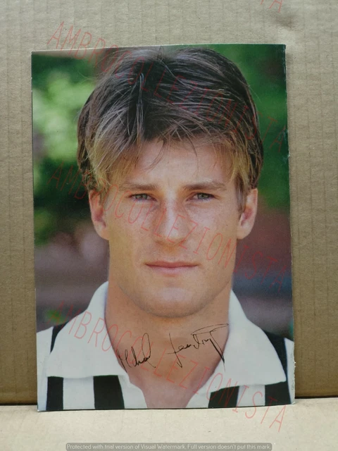 Carte Postale Hurrà Juventus – Lionello Manfredonia – Avec Autographe – Occasion