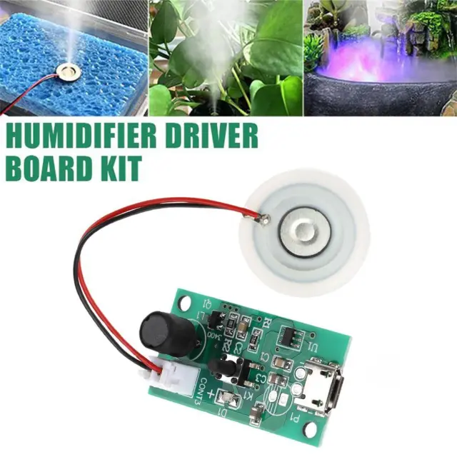 Mini Humidifier Spray Board Usb Diy Kit Atomization Drive Circuit
