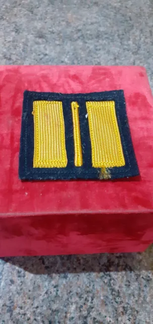 Vintage Militaria Woven Badge