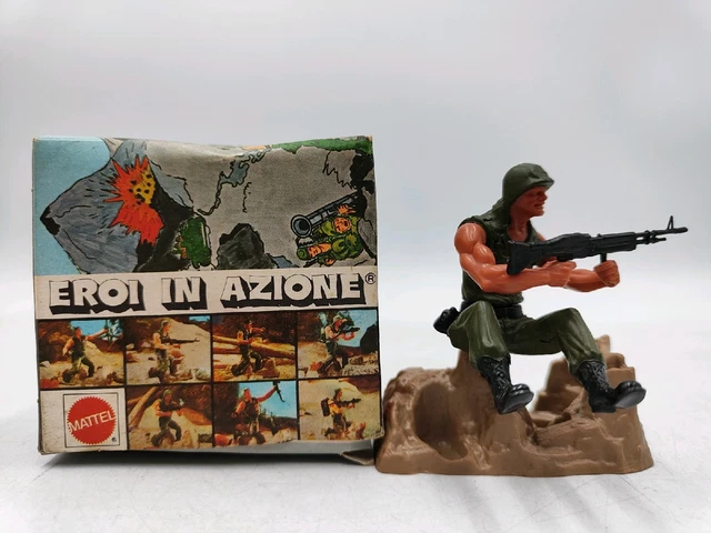 Mattel - Héros En Action (Eroi In Azione) - Soldat Seconde Guerre Mondiale - Années 70