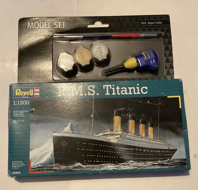 Maquette Revell Titanic 1/1200 White Star Line 05705
