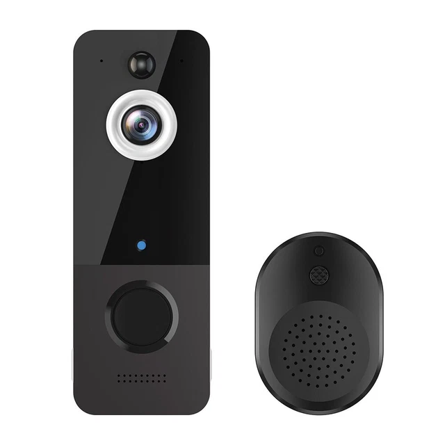 Telecamera campanello wireless con visione notturna qualità video HD facile installazione