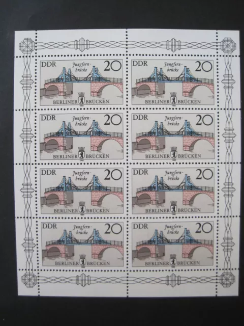 DDR MiNr. 2973 II Kleinbogen postfrisch**  (DD 2973)