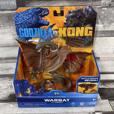 monsterverse godzilla vs kong 15cm hollow earth monsters warbat action figure