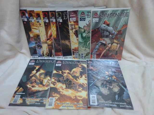 Dark Horse Comics Dragon Age Lot Of 12 Complete Run IDW Those Who Speak  &