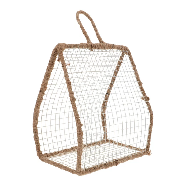 Bathroom Plastic Basket Wall-Mounted Storage Box Desktop Decor Wall Hanging