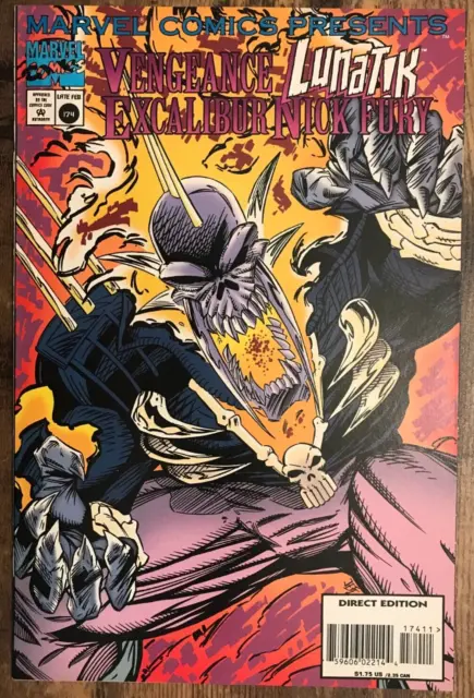 Marvel Comics Presents #174 Vengeance Lunatik Silver Surfer Ghost Rider NMM 1995