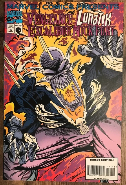 Marvel Comics Presents #174 Vengeance Lunatik Silver Surfer Ghost Rider NMM 1995 Marvel Comics Presents #174 Vengeance Lunatik Silver Surfer Ghost Rider NMM 1995