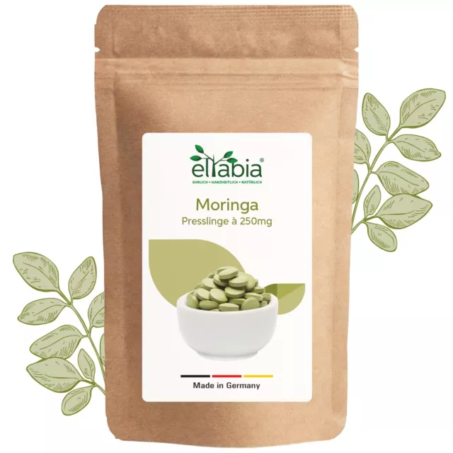 Moringa Tabletten 400 Presslinge Moringa Oleifera Hochdosiert 3500mg Tagesdosis