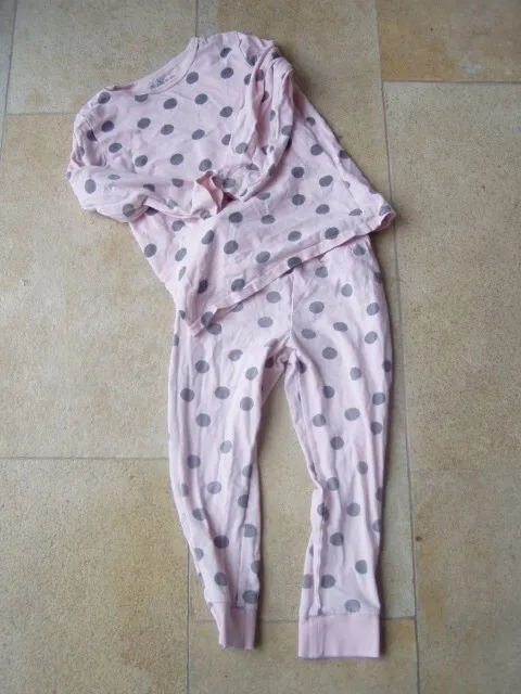 * Süßes rosa Pyjama Punkte Gr. 98/104 name it - Girlies *
