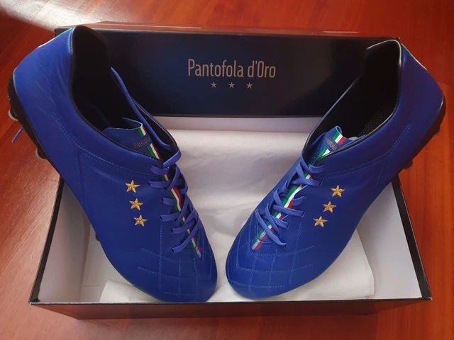 Chaussures De Foot Pantofola D'Oro New Star Vitello - Pour Terrain Dur, Noir