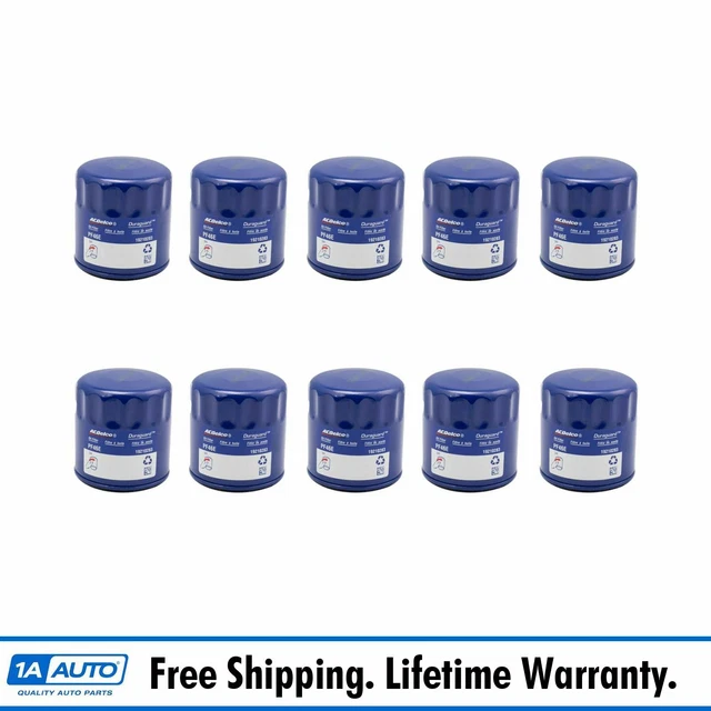 ACDelco PF46 Engine Oil Filter Kit Set of 10 for Chevy GMC Cadillac Olds Pontiac