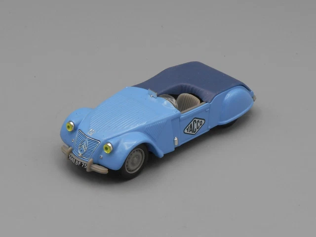 CITROËN PROTOTYPE 2 CV Le Cyclope 1939 Norev Ligne Noire 1/43 Réf 1762