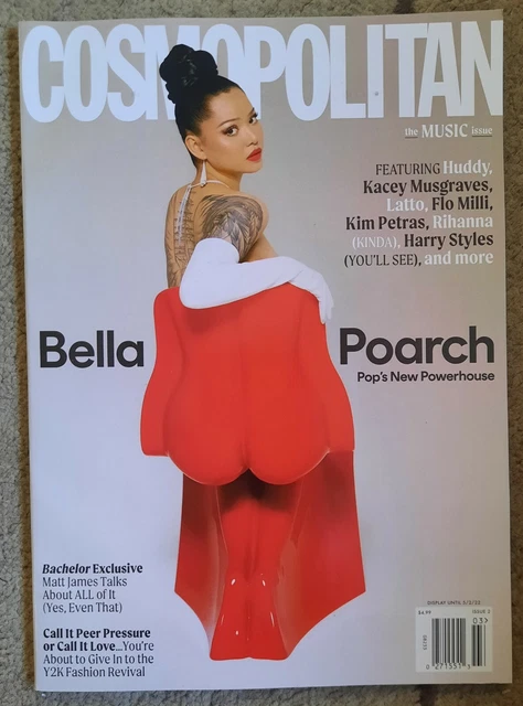 COSMOPOLITAN MAGAZINE 2022 the MUSIC Issue Bella Poarch Pop's Nuova
