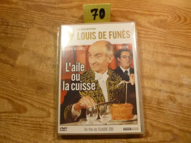 DVD : L' Aile Ou La Cuisse - Louis de FUNES / COLUCHE / Comme Neuf